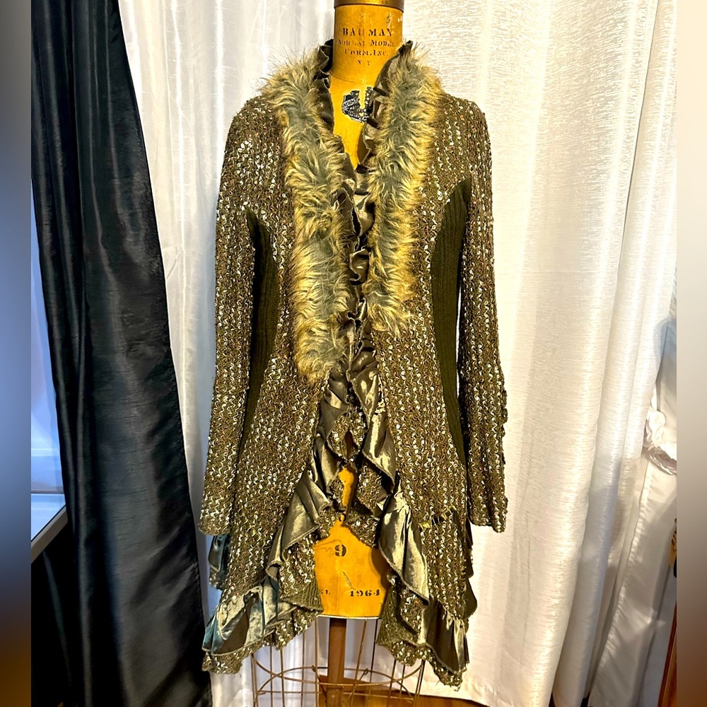 Nicole Sabbattini Elegant Brown Jacket